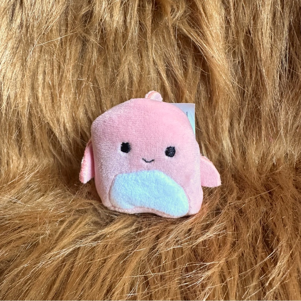 Squishmallows Squishville Shark Dolphin Plush
